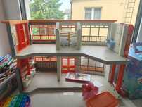 Zestaw Playmobil szpital domek lecznica stajnia kurnik stragan wrozki