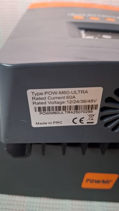 Контролер заряду для сонячних панелей PowMr (POW-M60-Ultra)