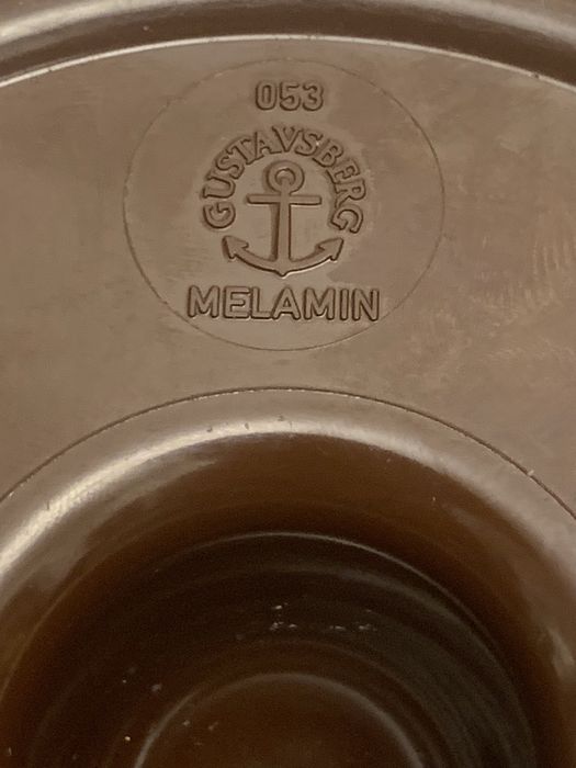 Designerska popielniczka Kulan Gunnar Larsson dla Gustavsberg vintage