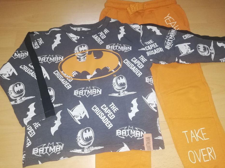 Komplet dla chlpca bluzka i spodnie, Cool Club, 110, Batman
