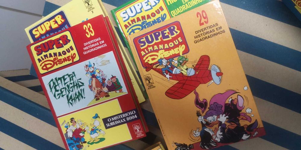 Super almanaque Disney. Anos 80. 12 primeiros numeros