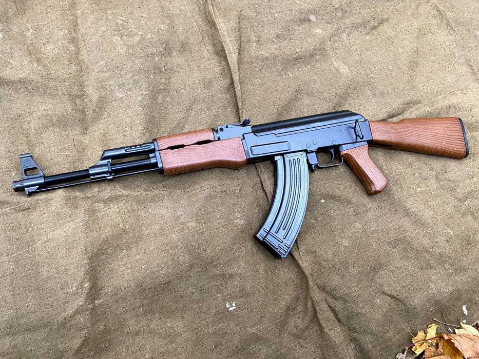 Дитячий Металевий Автомат Калашникова АК-47 реалістичний іграшка калаш