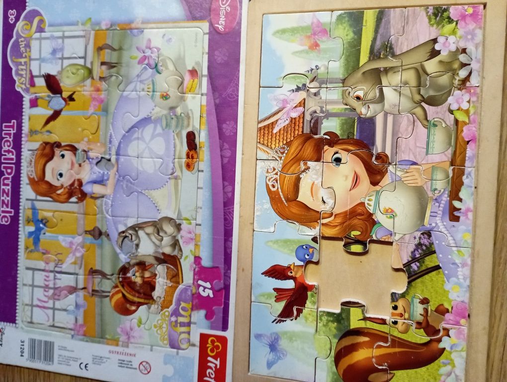 Puzzle, układanki dla dziewczynki