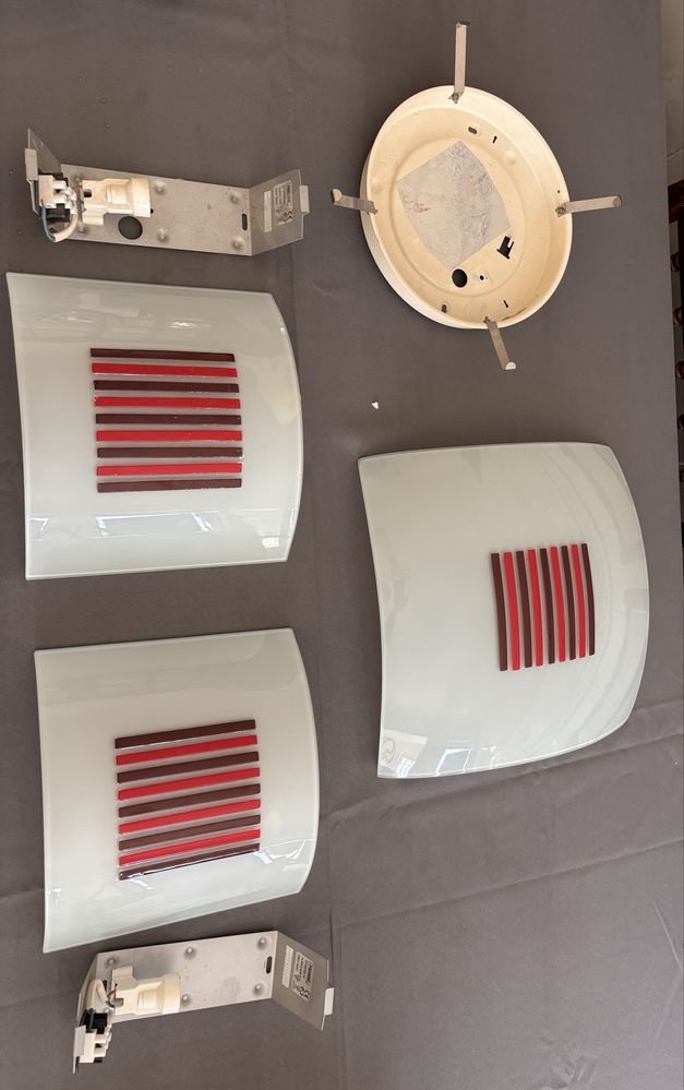 Vendo conjunto de candeiros