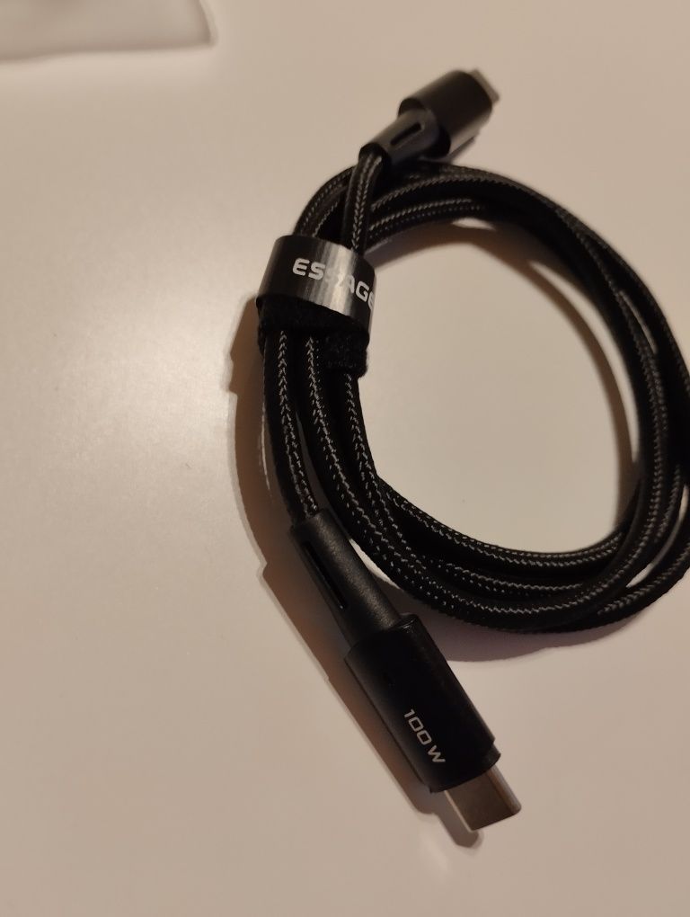 Kabel typu C x2 długość 1 m 100 w