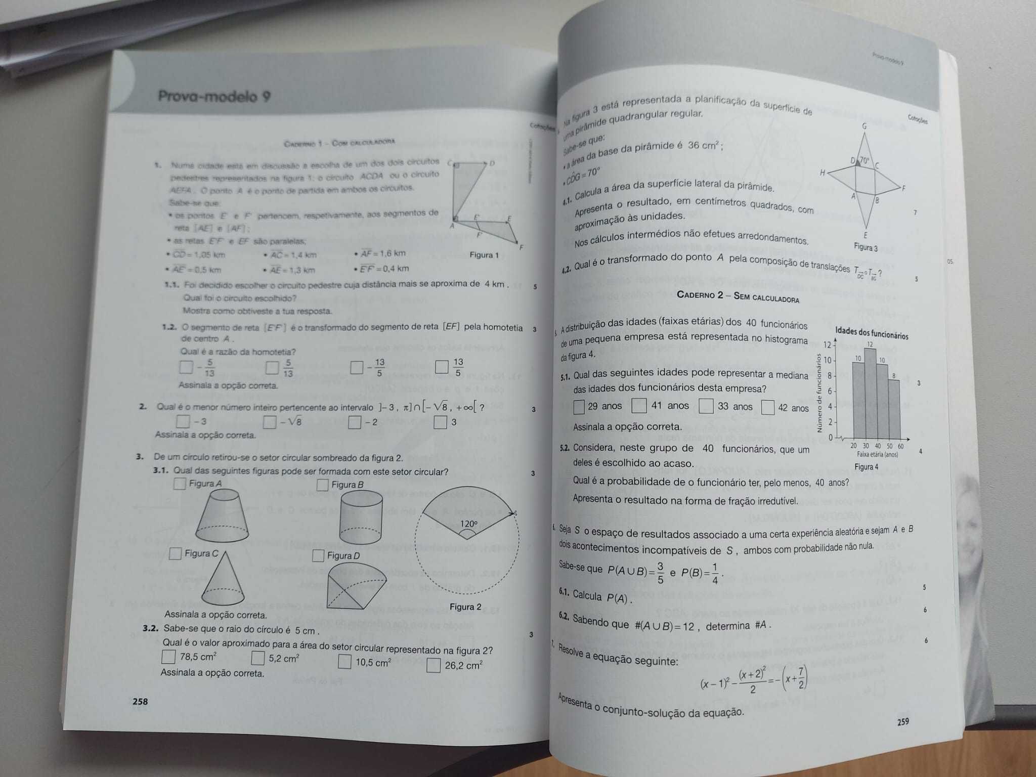 Livro de Preparação para Exame de Matemática 9ºano