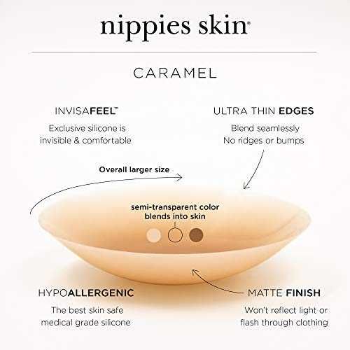 Nippies Skin преміум якість, силіконові накладки для прикриття