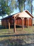 Altana 7x5 drewniana z montażem
