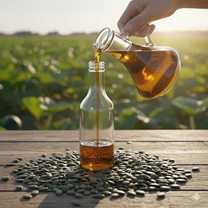 Масло тыквенное холодного отжима