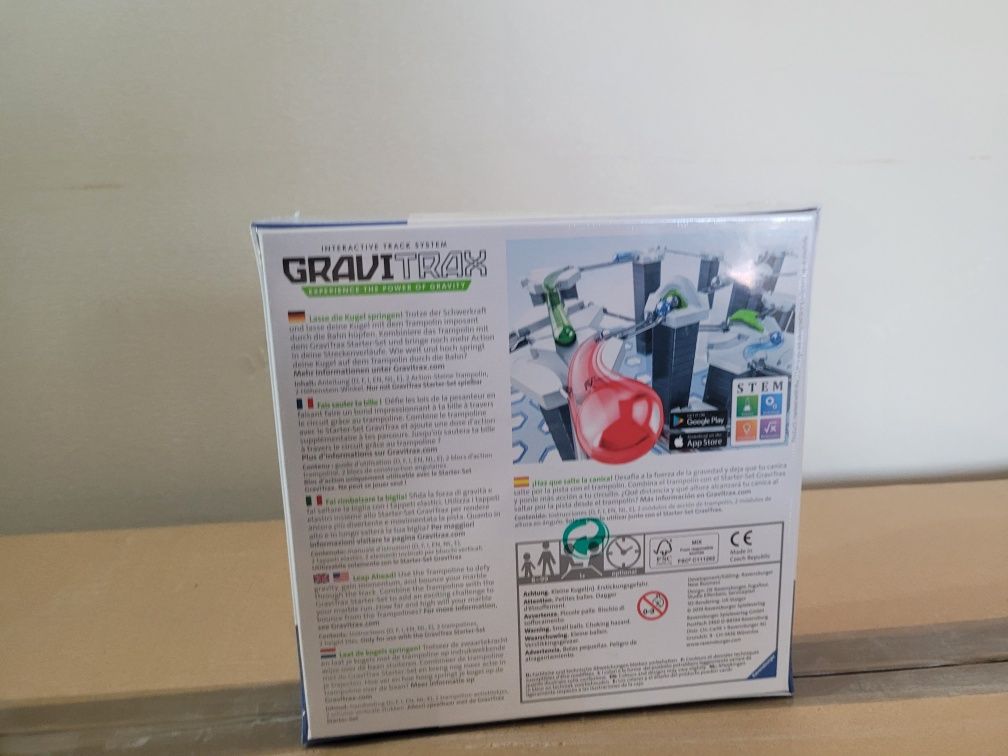 Ravensburger  GraviTrax trampolina z klockiem