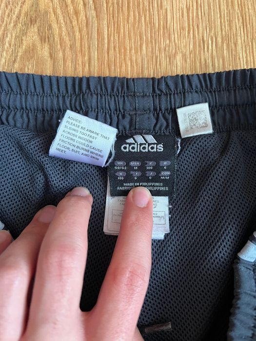 Нейлоновые штаны Adidas Baggy Fit винтаж sk8 rep y2k