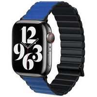 Pasek Magnetyczny Beline do Apple Watch 38/40/41mm - Czarno/Niebieski