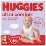 Підгузки Huggies Ultra Comfort 4 (7-18 кг), 66 шт
