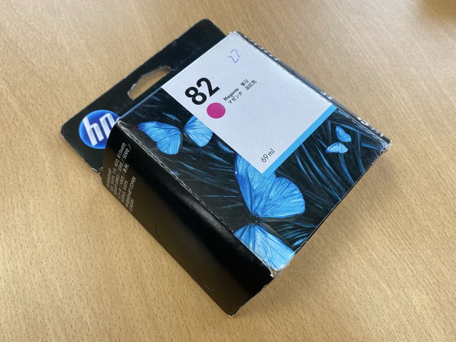 Tinteiros Originais HP 10 B e HP 82 C Y M, para HP Designjet 500