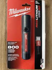 Аккумуляторный светодиодный фонарь, ліхтар milwaukee 2160-21