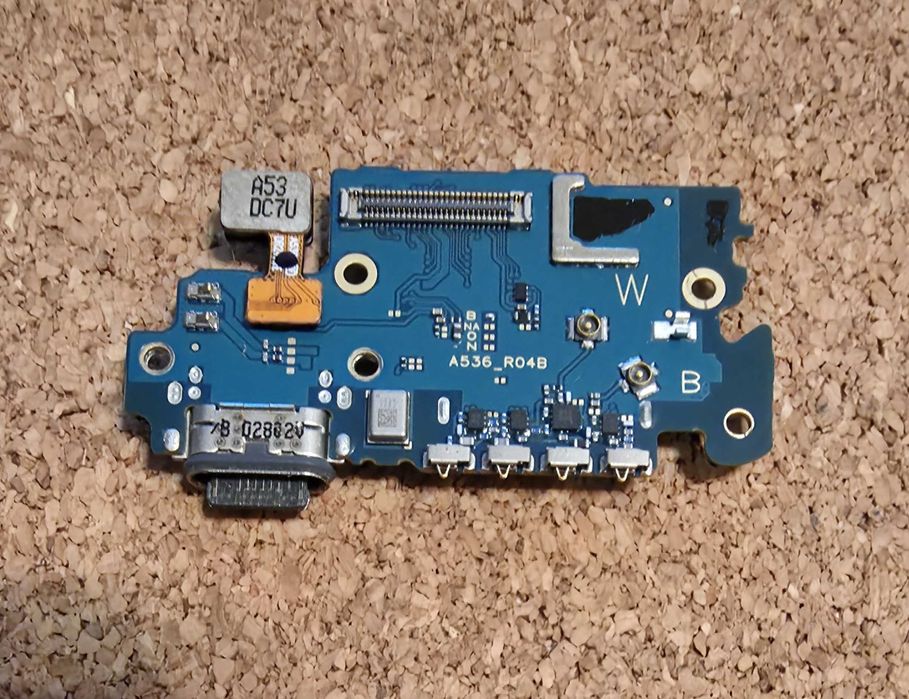 Port Ładowania USB do Samsung Galaxy A53 5G SM-A536B+Czytnik Linii Pap