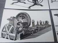 Maszyny , Urządzenia - Industrial  stary plakat do aranżacji - reprint