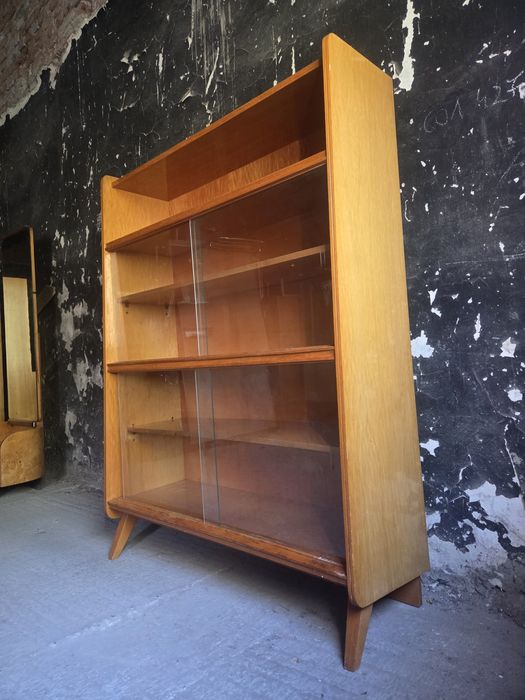 Biblioteczka witryna Tatra Frantisek Jirak Czechosłowacja vintage prl