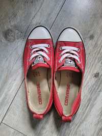 Czerwone buty converse r.36