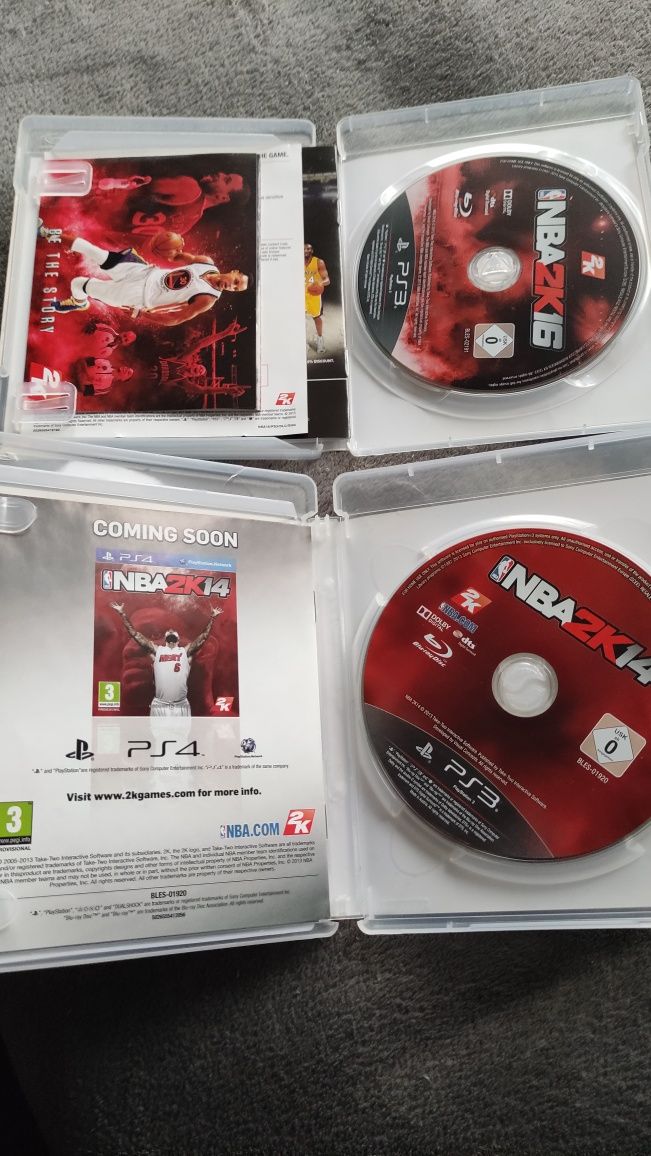 PS3 dwie gry Nba2k16