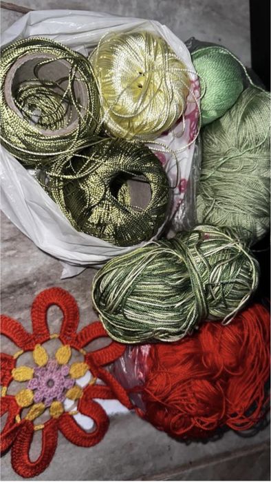 Нитки, макраме, пряжа