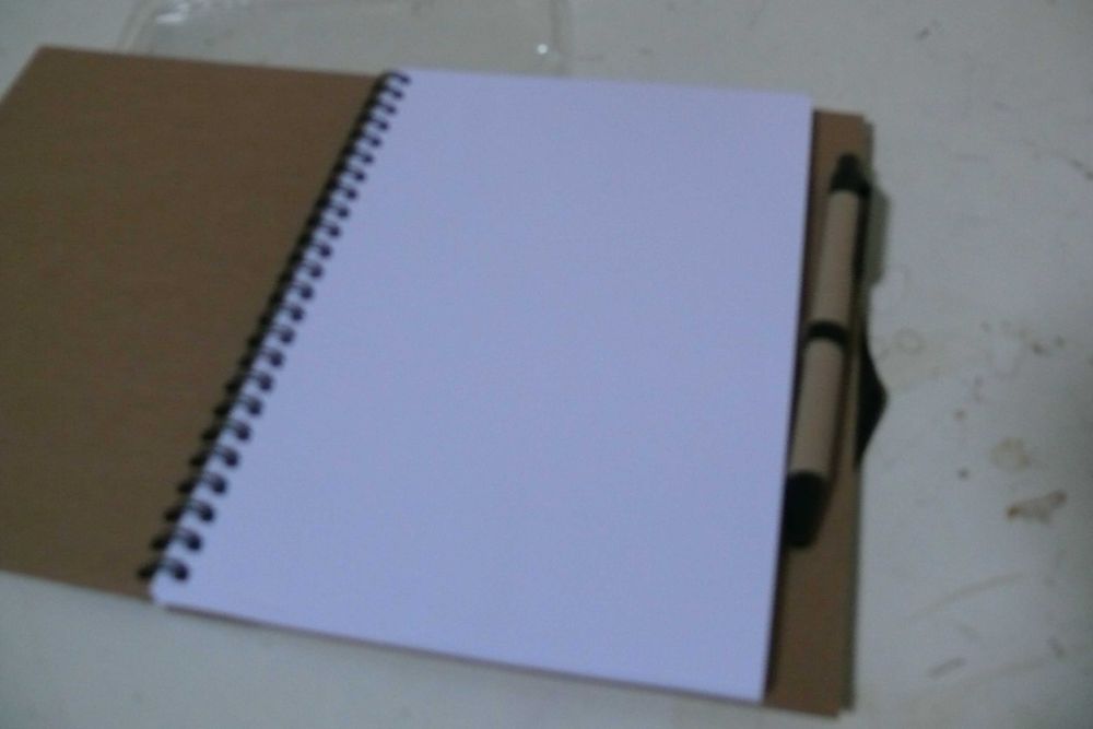 Bloco de notas - Capa Cartão