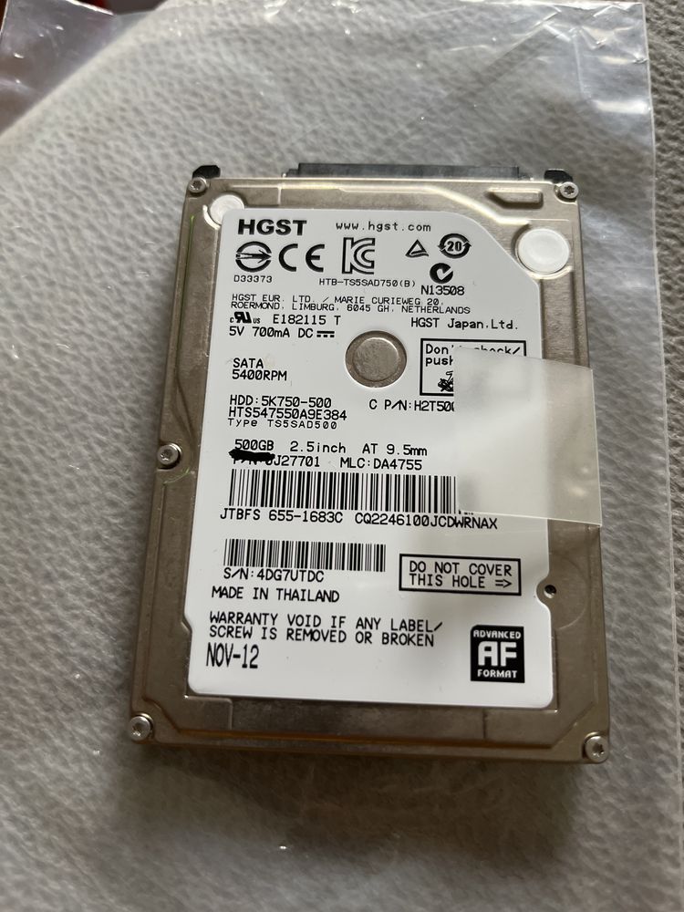 HHST HD Sata 500GB