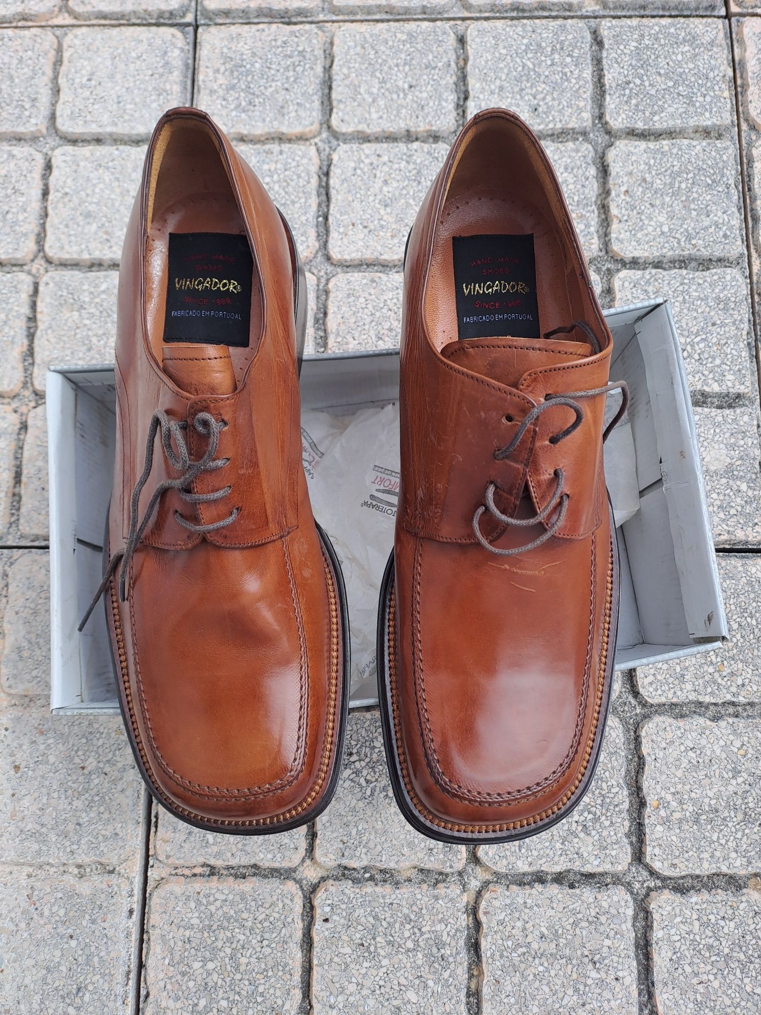 Sapatos em Pele para Homem nº43 Novos