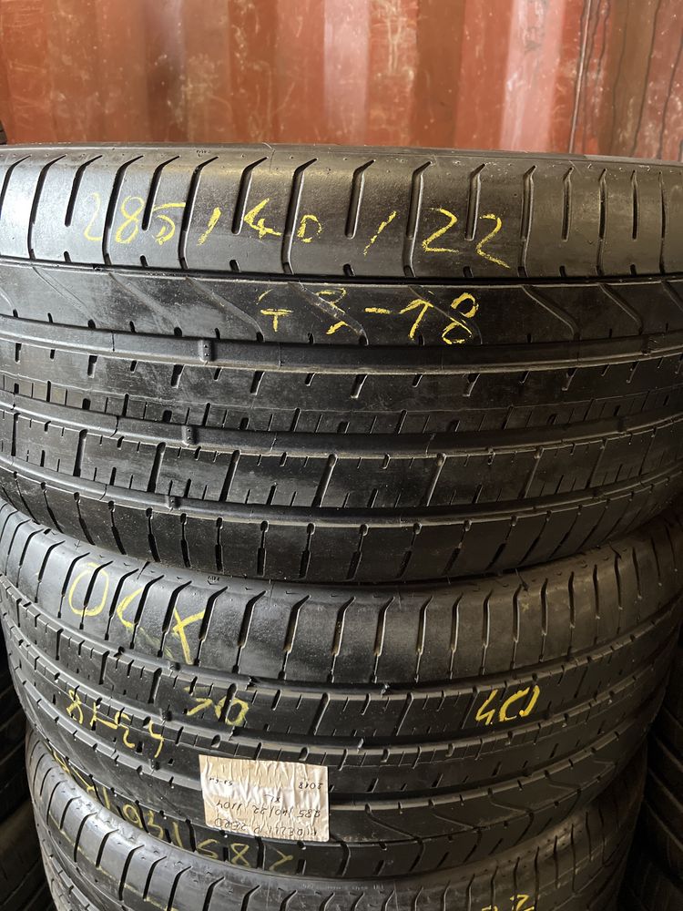 Opony Pirelli P zero 285/40/22 para