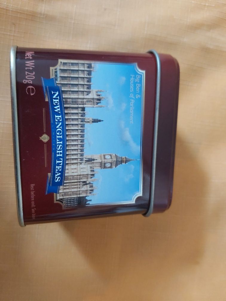 New English Tea pojemnik na herbatę