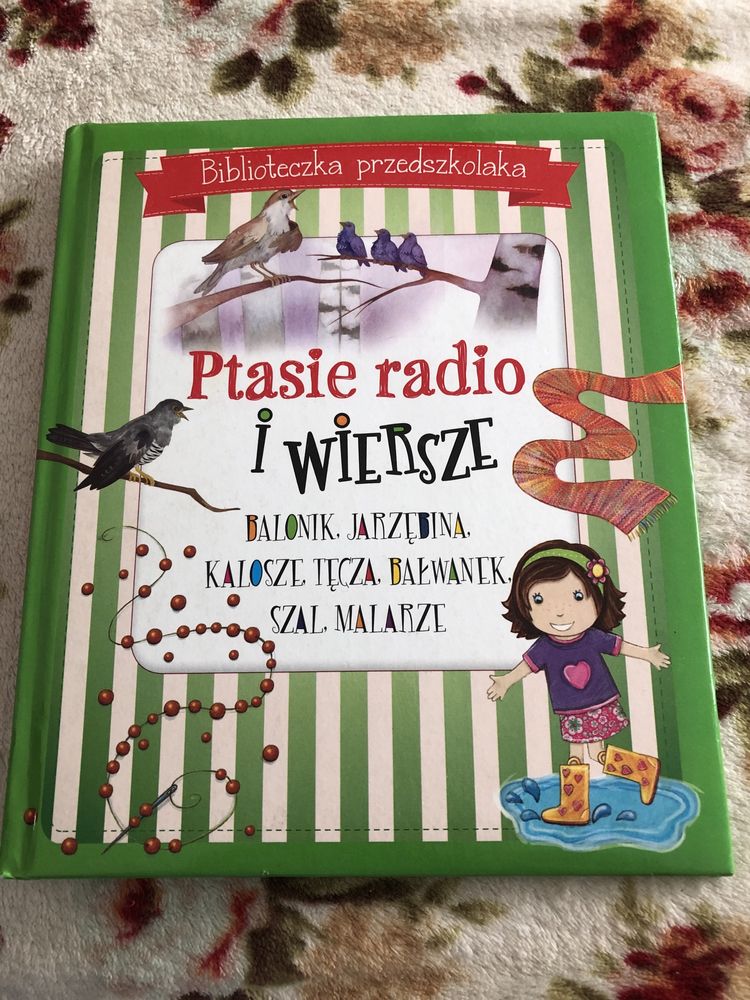 Biblioteka przedszkolaka Ptasie radio i wiersze Olesiejuk