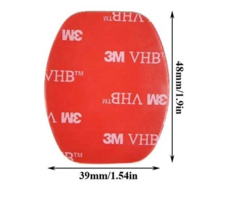 3М скотч набор 6шт для прямых и изогнутых платформ площадок GoPro