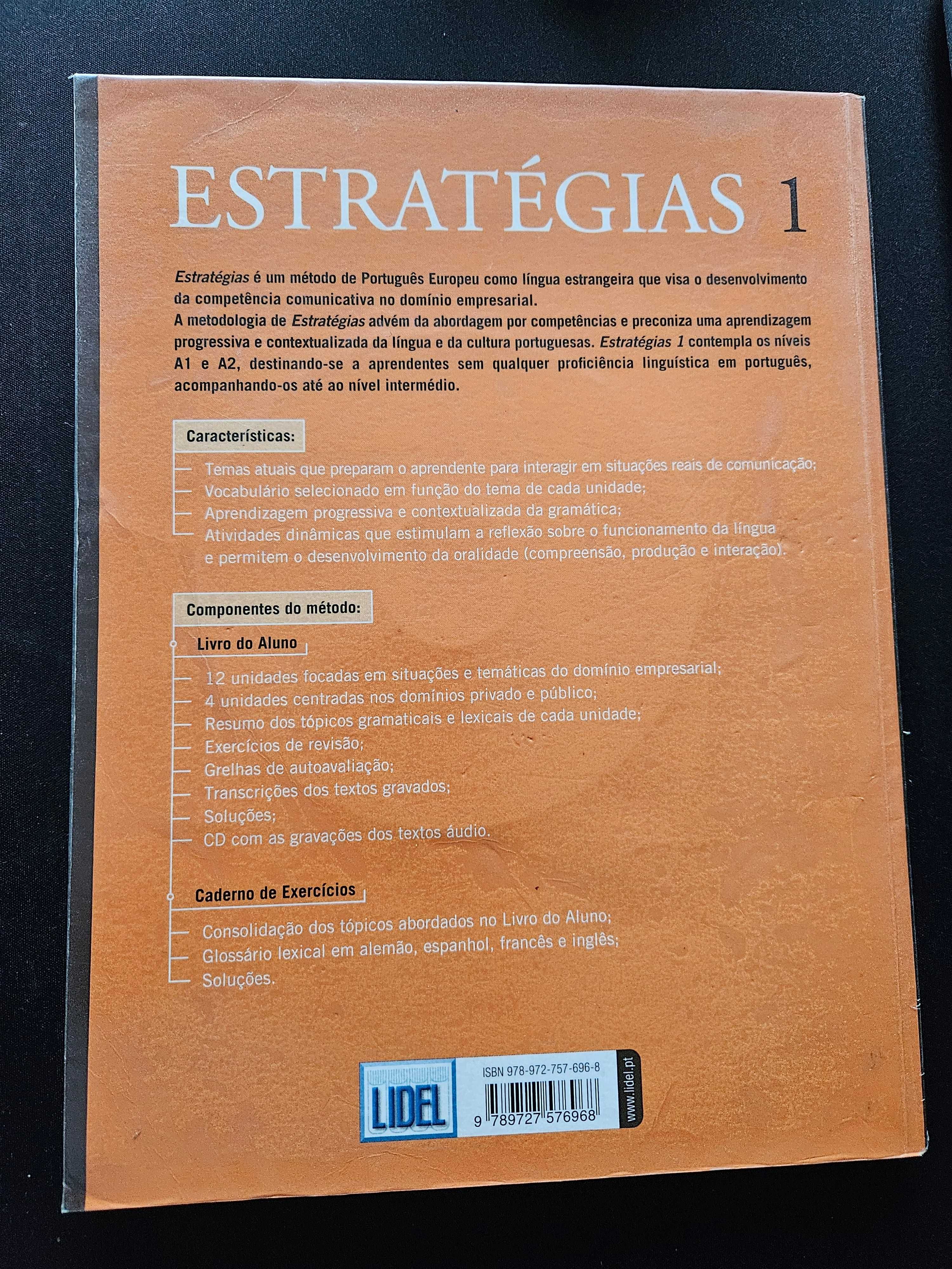 Estratégias 1 - Método de Português no Domínio Empresarial (Pack)
