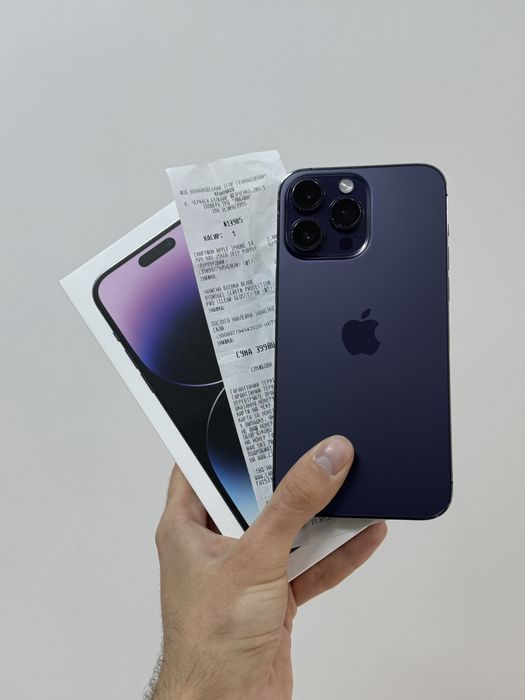 iPhone 14 Pro Max 256 Gb Deep Purple Neverlock АКБ 89% Физ Сим Официал