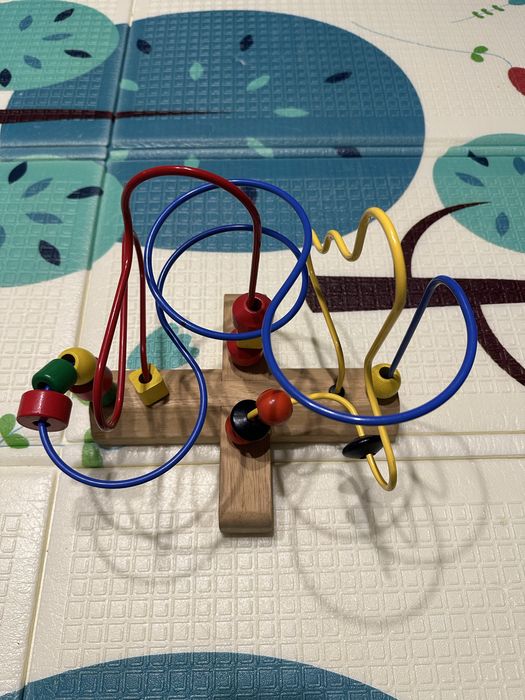 Пальчиковий лабіринт великий деревʼяний