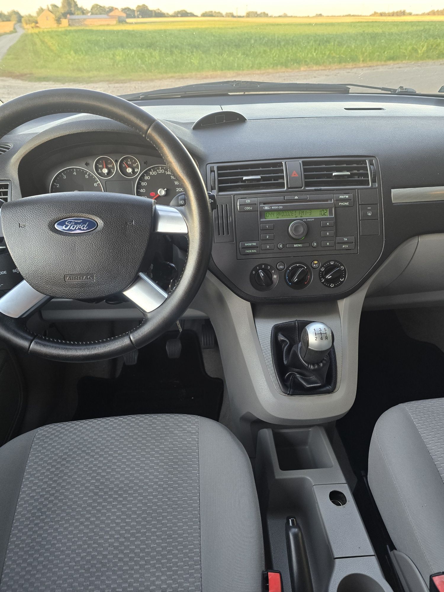 Ford C-Max1.6Benz Klima El.Szyby Komputer Tempomat Długie Opłaty