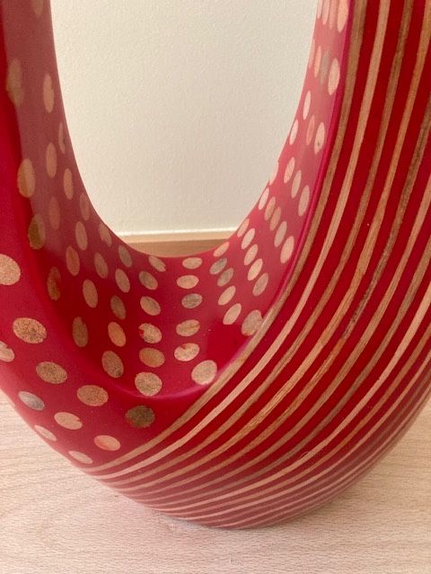 Duas peças decorativas, artesanato das Filipinas