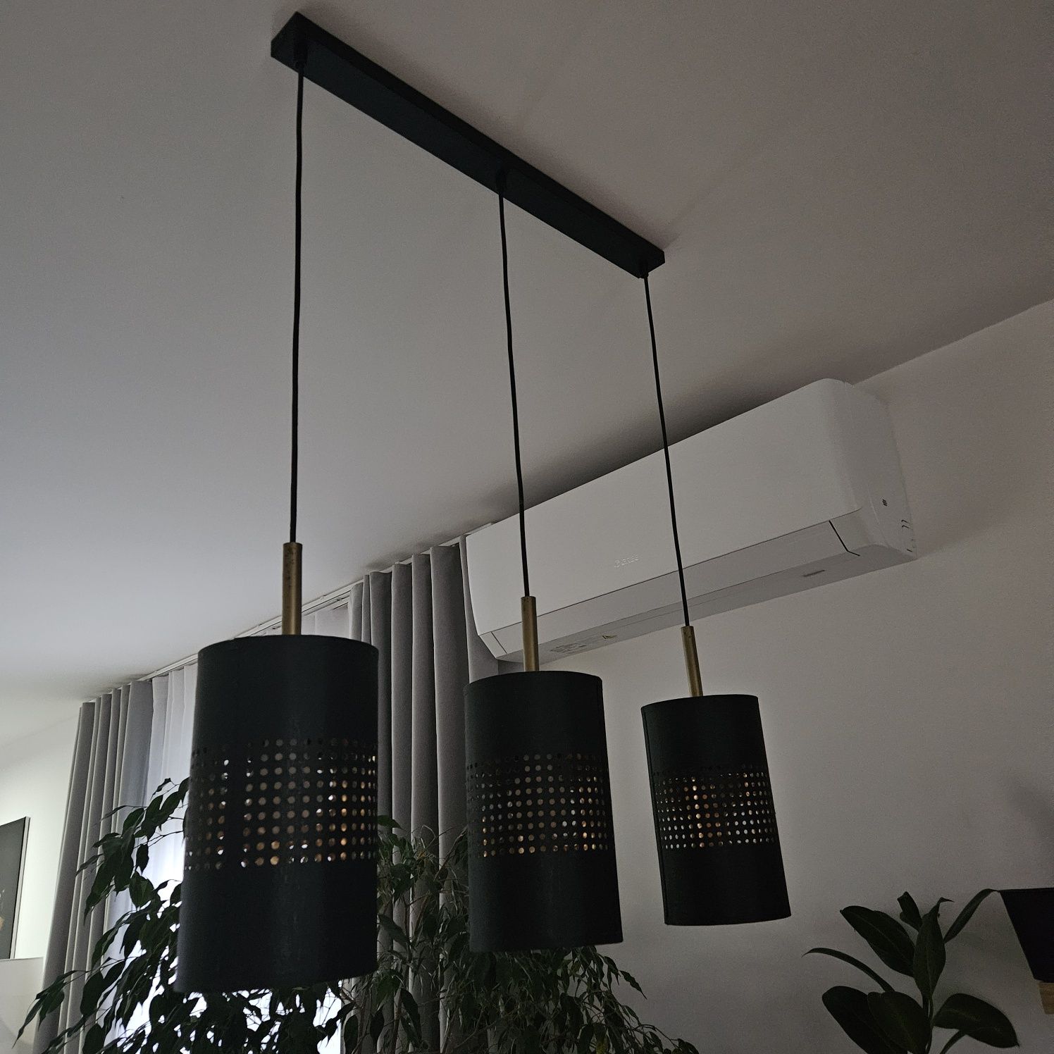 Lampy sufitowe wiszące kpl.