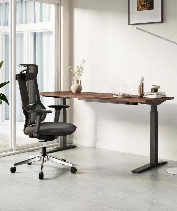 Ergonomiczne Krzesło z 8-stopniową Regulacją Wysokości Oparcia (BS6)