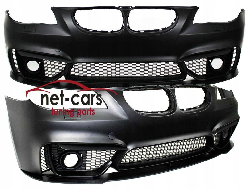 Zderzak przód i tył + halogeny + progi BMW E60 wzór M5 M Pakiet