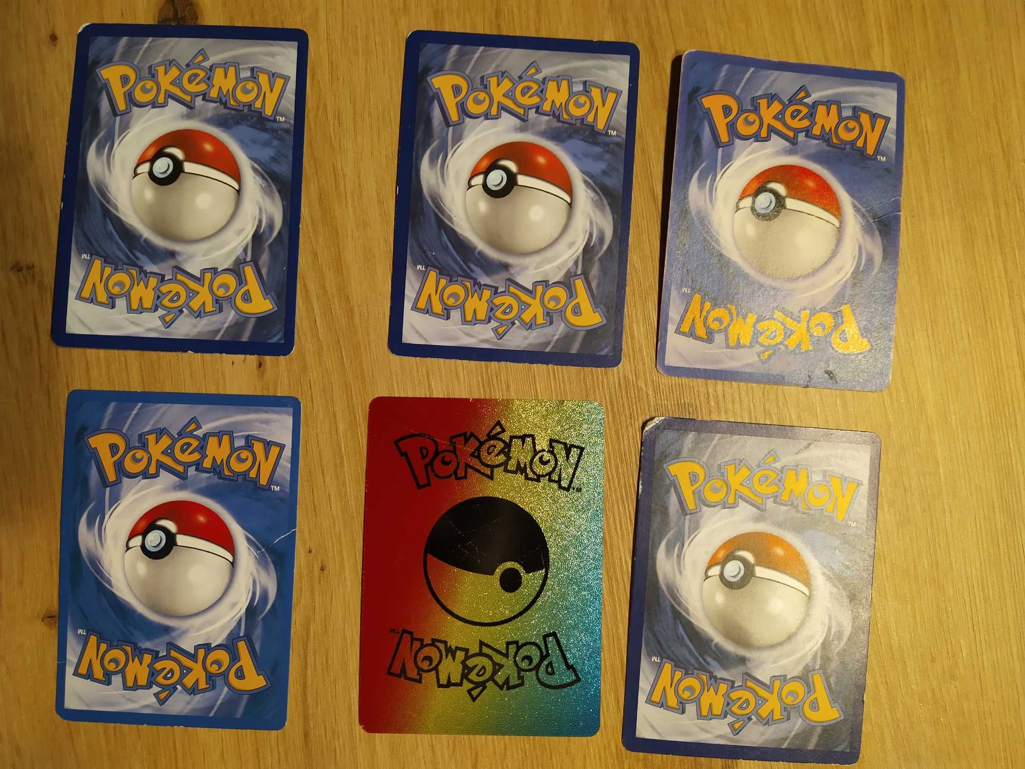 Karty Pokemon + pokedeks + naklejki