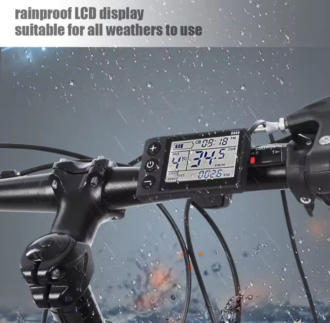 Контроллер 350w с дисплеем s866