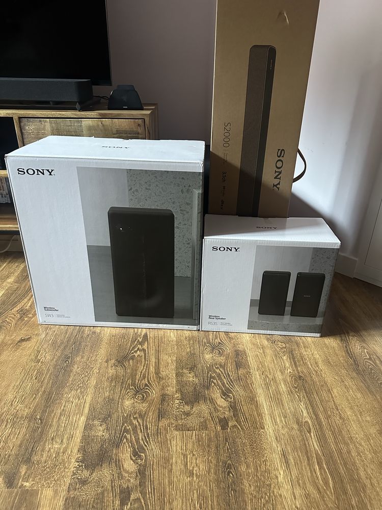 Telewizor Sony Bravia XR-55X90L + HT-S2000 + SA-SW3 + SA-RS3