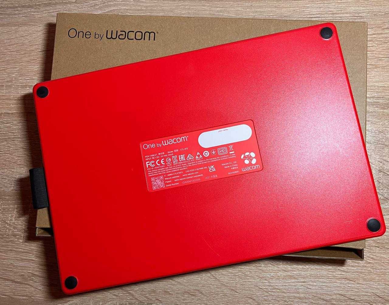 Графічний планшет One by Wacom Medium (CTL-672) графический планшет