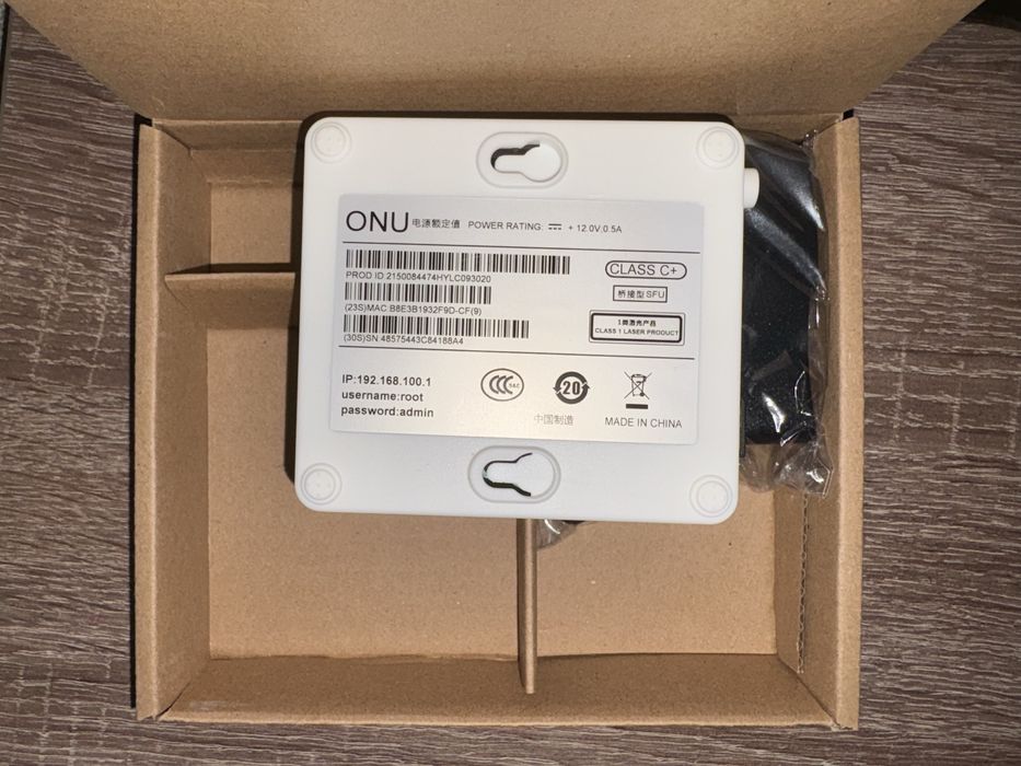 НОВІ абонентські термінали xpon onu, нові