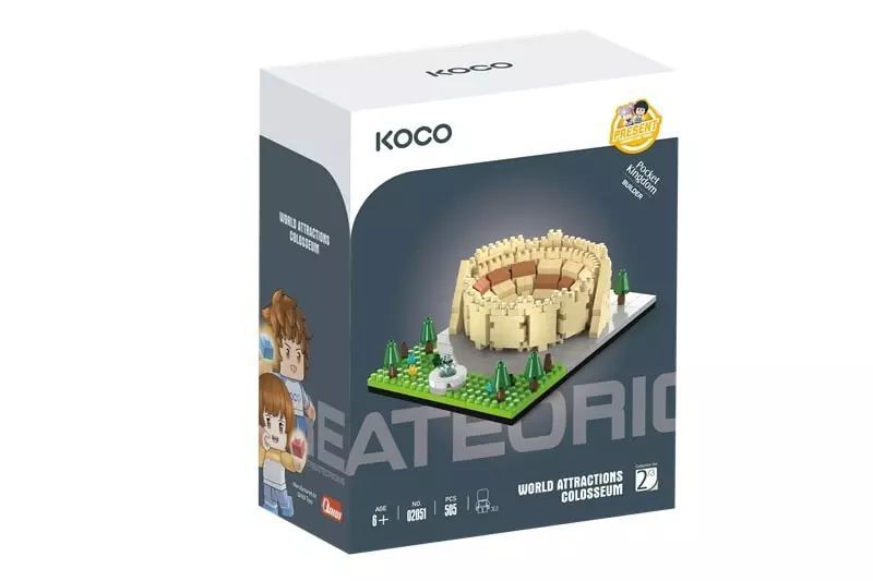 Klocki Koloseum 505 elementów. iM.Master