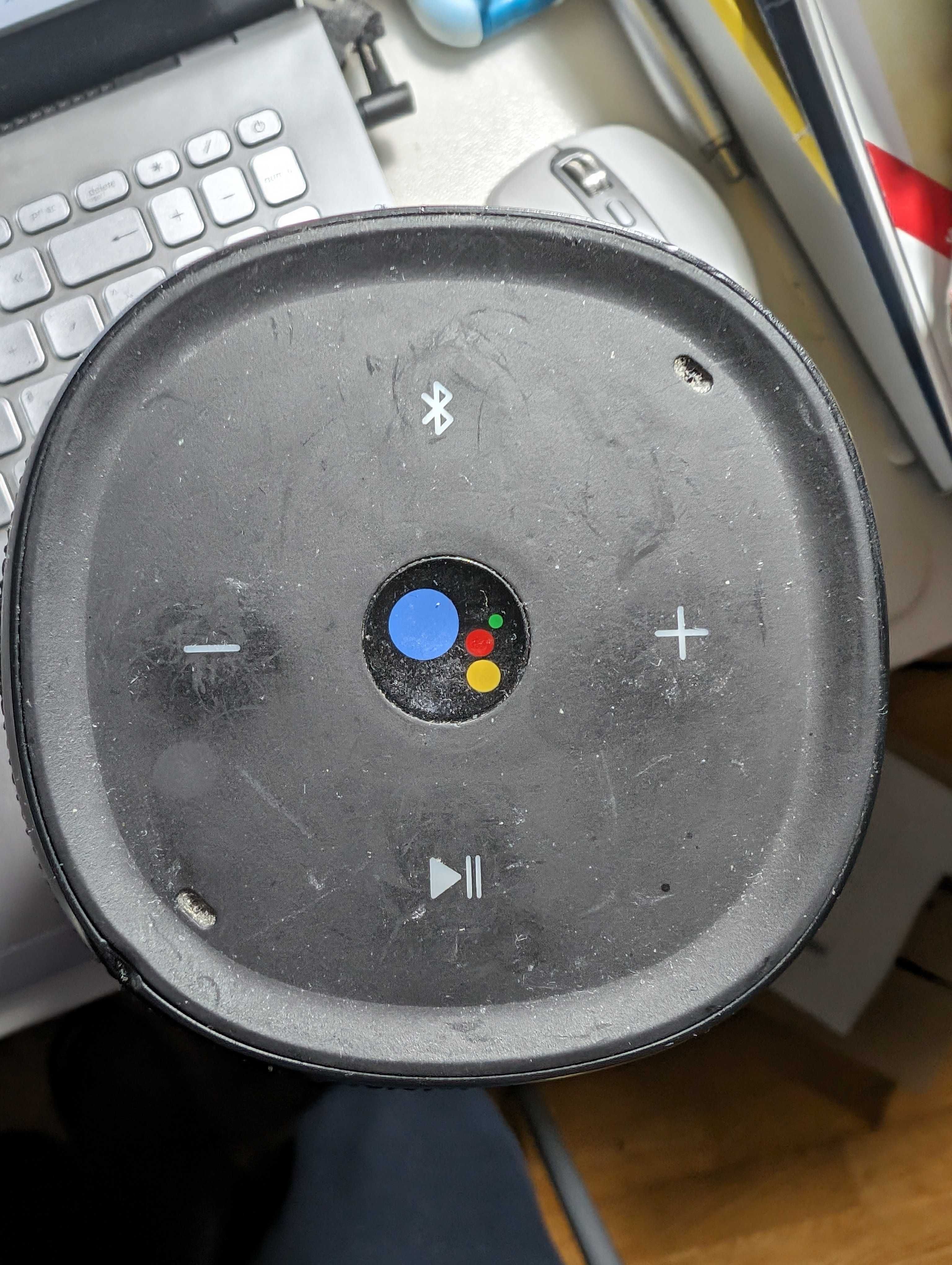 Coluna JBL com assistente google integrado