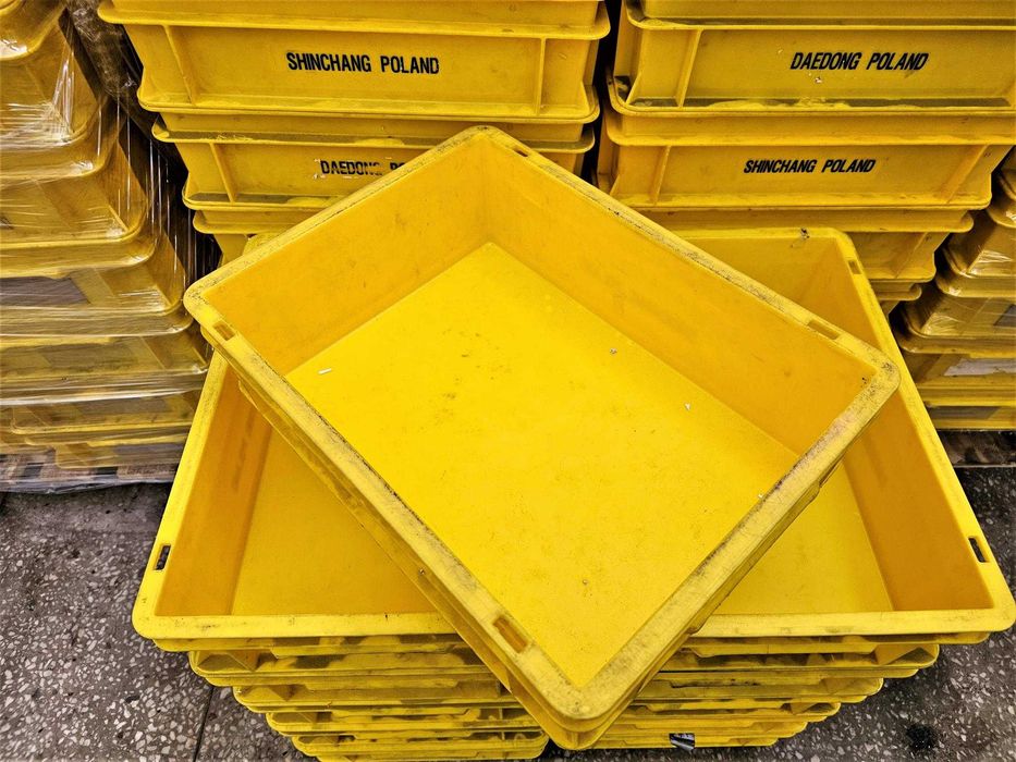 Pojemnik Skrzynka Kuweta Kosz Plastikowy Magazynowy Warsztatowy 40x30