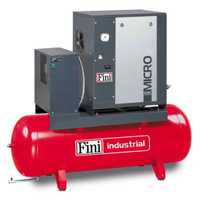 Compressor Parafuso FINI MICRO SE 4.0-10-200-ES 200 Litros com Secador