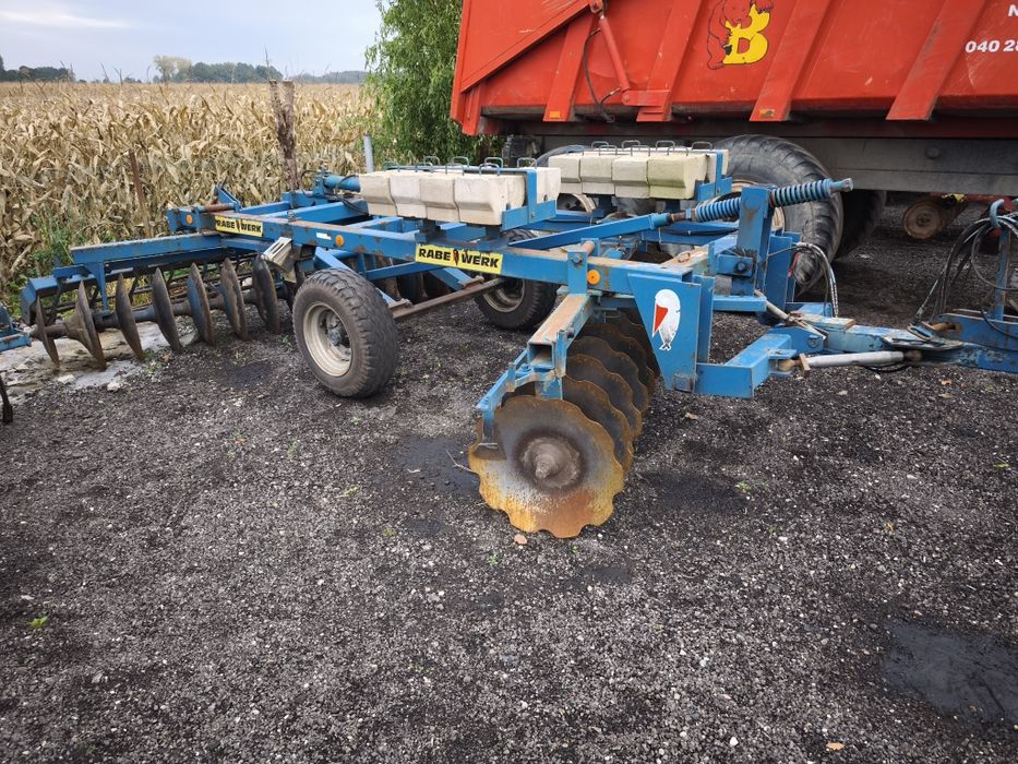 Talerzówka Rabe Werk 3m. Brona talerzowa.